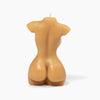 Goddess Bust beeswax candle